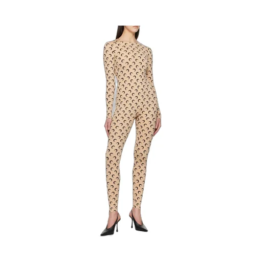 Logo Monogram Crewneck Jumpsuit