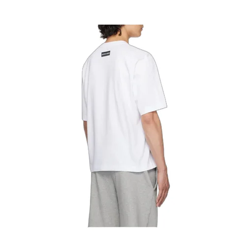 Moon Embroidered Crewneck T-Shirt