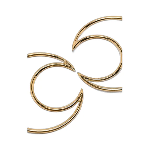 Moon-Shaped Earrings