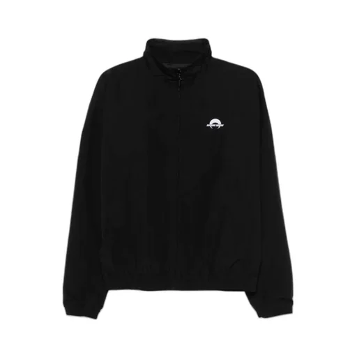 Logo Embroidered Sport Track Jacket
