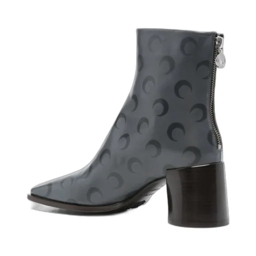 Zippered Short Boots