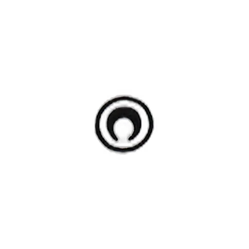 Moon Logo Embroidered Ribbed Tank Top