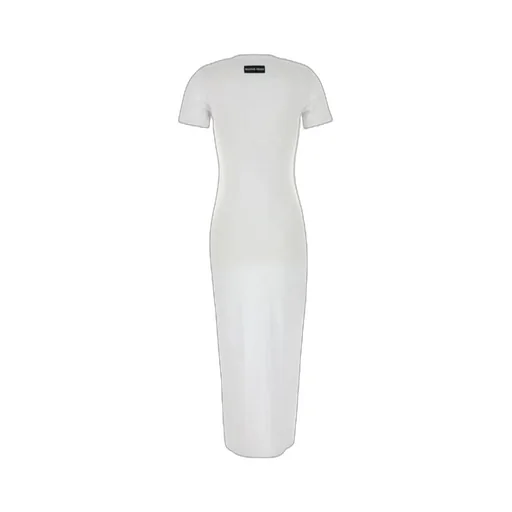 Logo Embroidered Crewneck Dress
