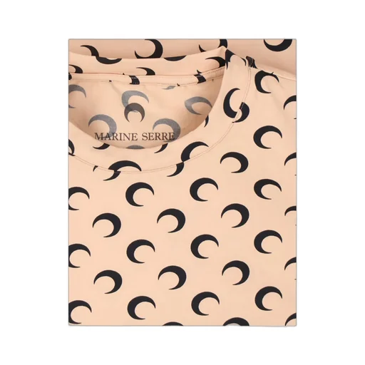 Crescent Print Crewneck T-Shirt