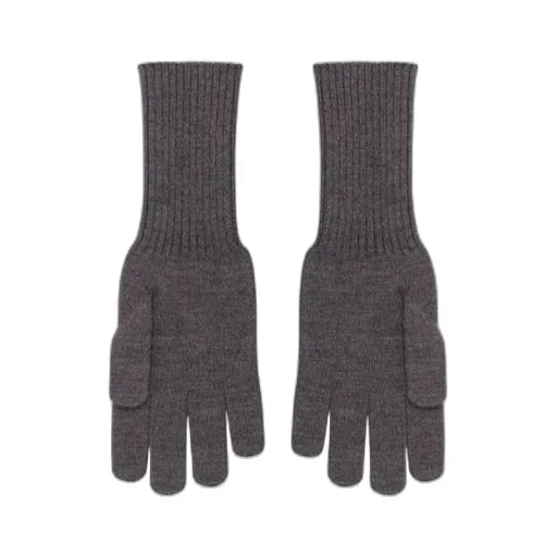 Logo Embroidered Full-Finger Gloves