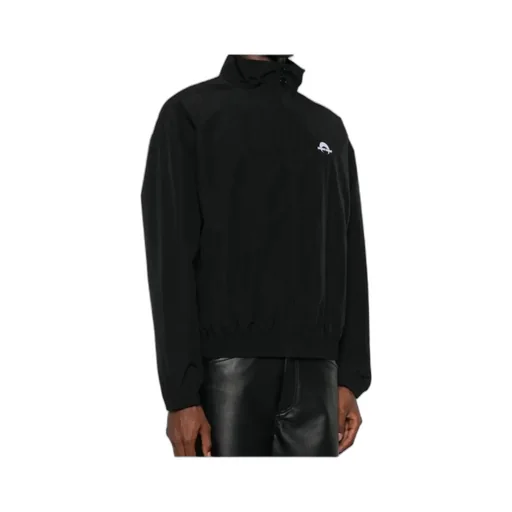Logo Embroidered Sport Track Jacket