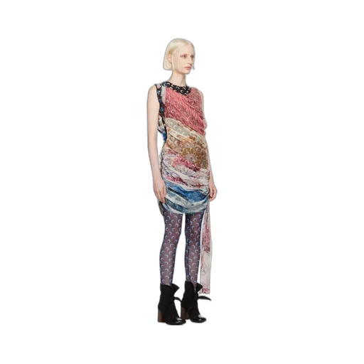 Printed Scarf Dress