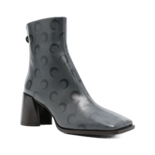 Zippered Short Boots