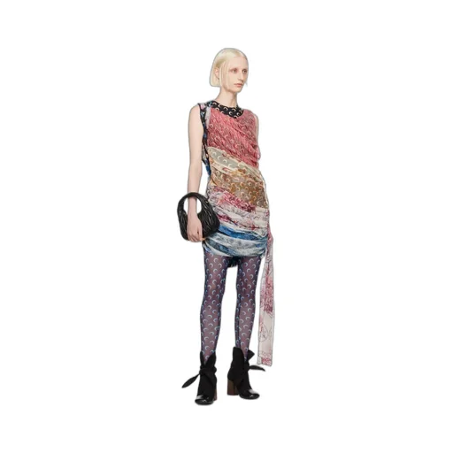 Printed Scarf Dress