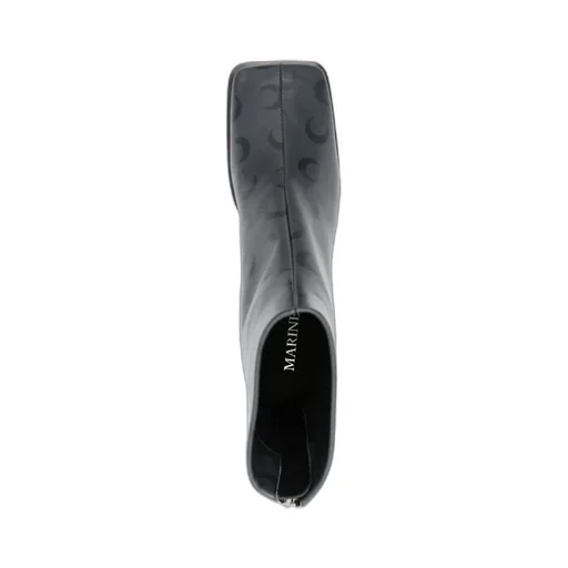 Zippered Short Boots