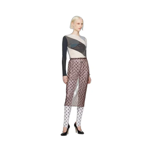 Moon Printed Skirt