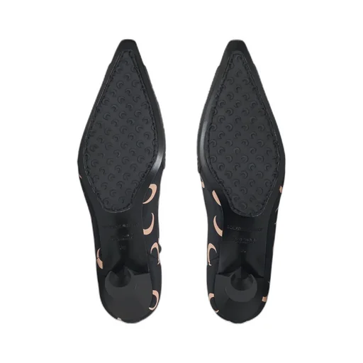All-Over Logo Detailed Pointed-Toe Boots
