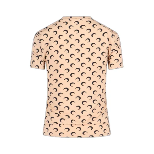 Crescent Print Crewneck T-Shirt