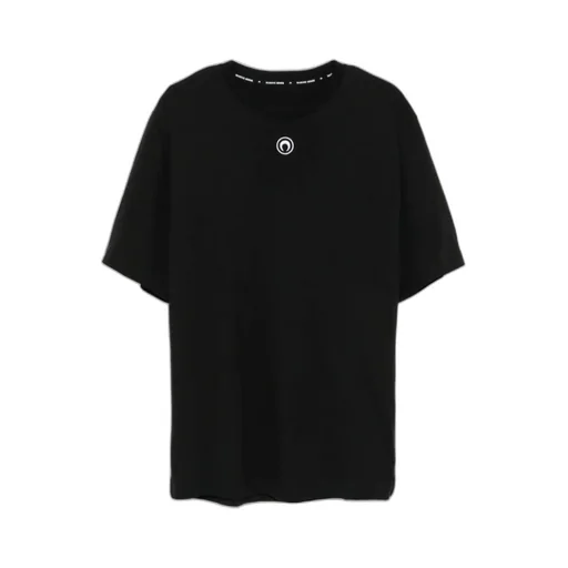 Moon Embroidered Crewneck T-Shirt