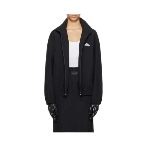 Logo Embroidered Sport Track Jacket