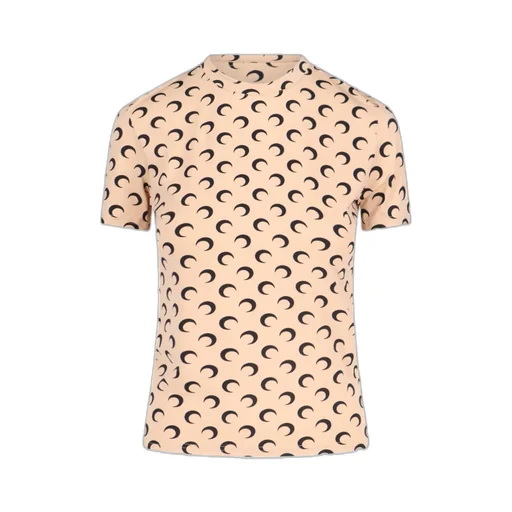 Crescent Print Crewneck T-Shirt