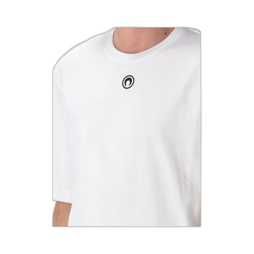 Moon Embroidered Crewneck T-Shirt