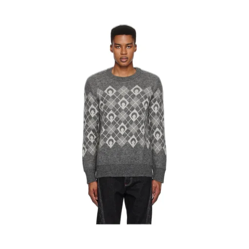 Intarsia Knitted Sweater