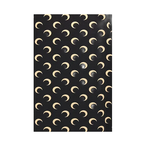 Moon Printed Long-Sleeved T-Shirt