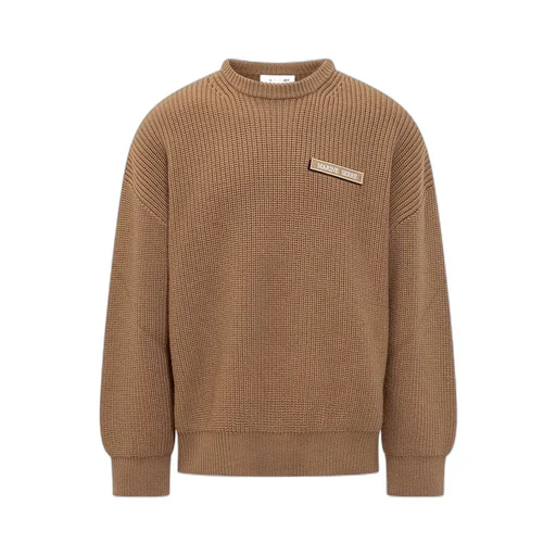 Fisherman Logo Patch Knitted Sweater