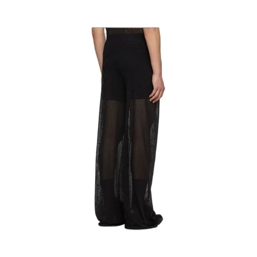 Mesh Logo Pattern Trousers