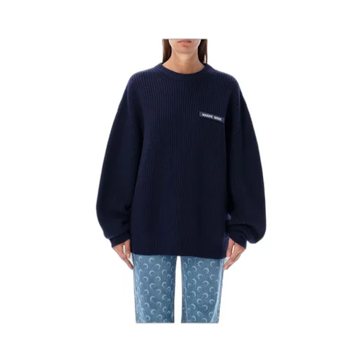 Fisherman Logo Patch Knitted Sweater