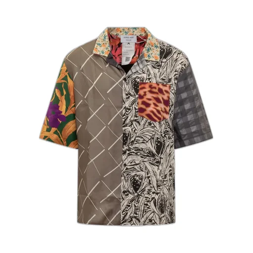 Patchwork Bowling Shirt