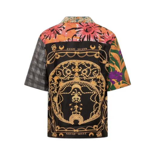 Patchwork Bowling Shirt