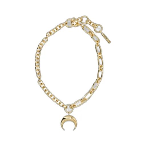 Moon Charm Chain Necklace