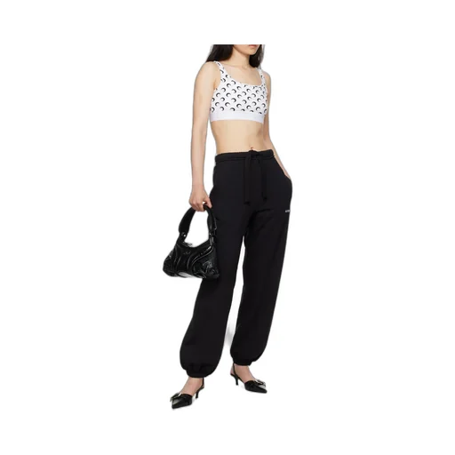 Moon Printed Cropped Top