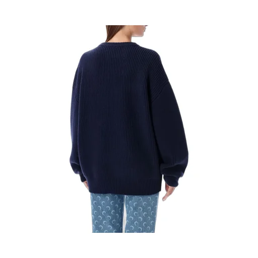Fisherman Logo Patch Knitted Sweater