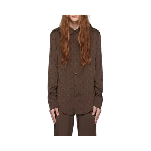 Moon Diamond Button-Down Shirt