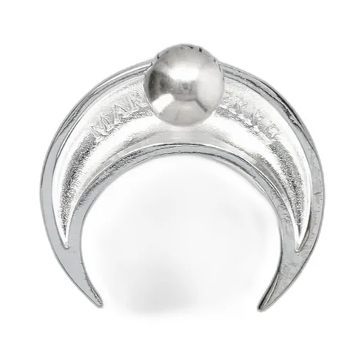 Moon Stud Large Earring