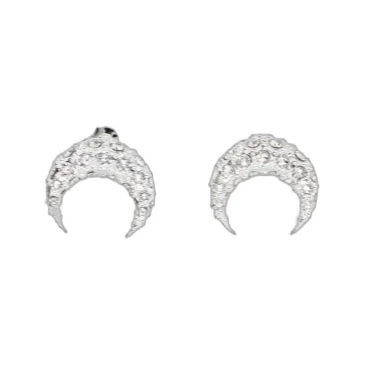 Moon Embellished Single Earring