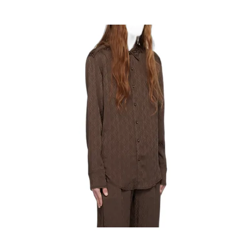 Moon Diamond Button-Down Shirt