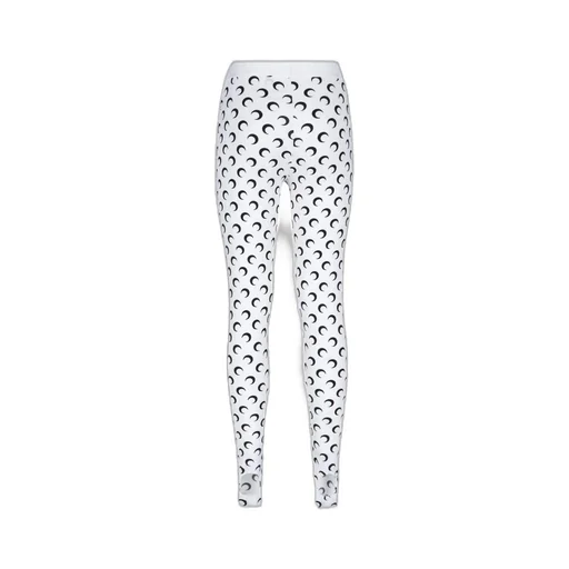 Moon Printed Skinny-Cut Leggings