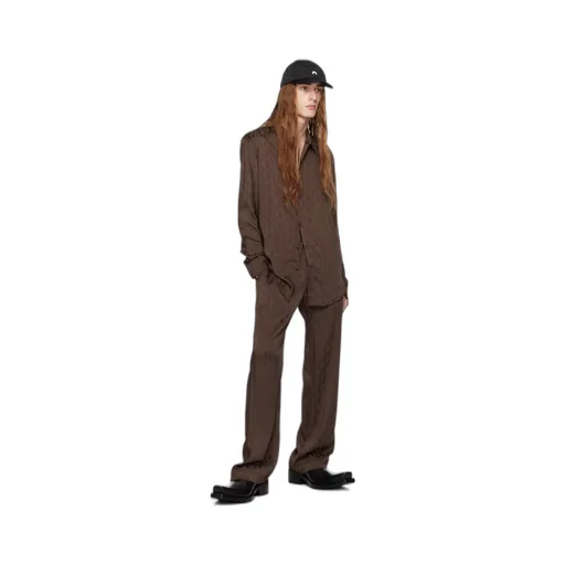 Moon Diamond Button-Down Shirt