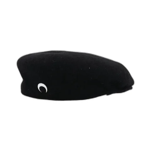 Moon Embroidered Beret