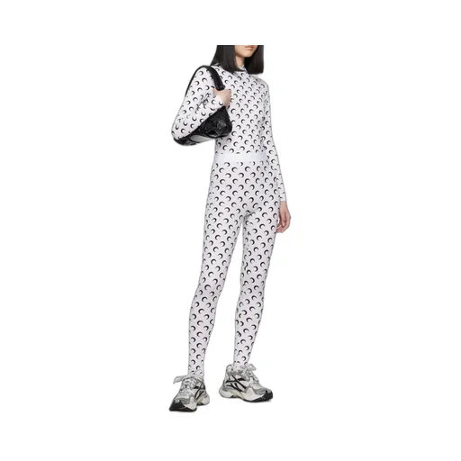 Moon Printed Long Sleeved Top