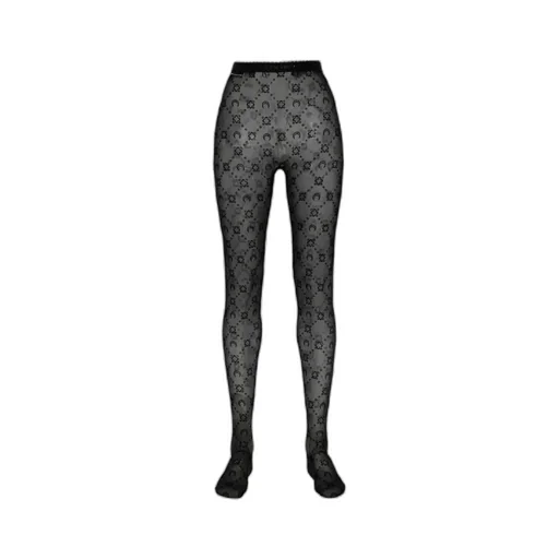 All-Over Moon Printed Tights