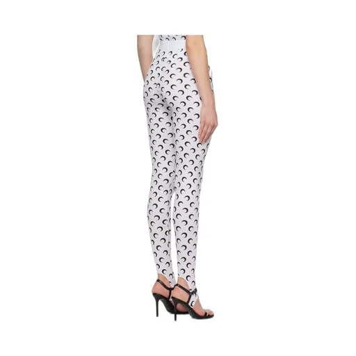 Moon Printed Skinny-Cut Leggings