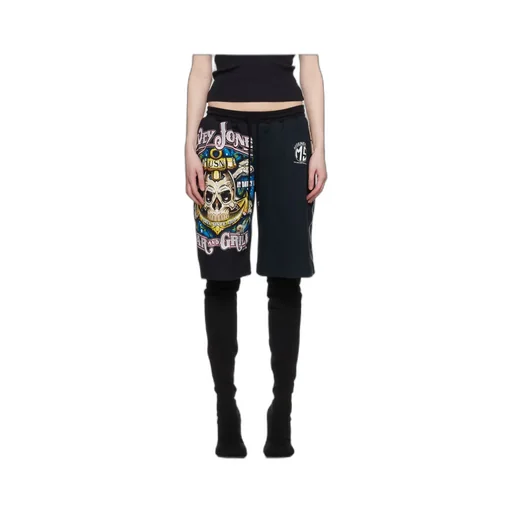 Plain Jersey Printed Shorts