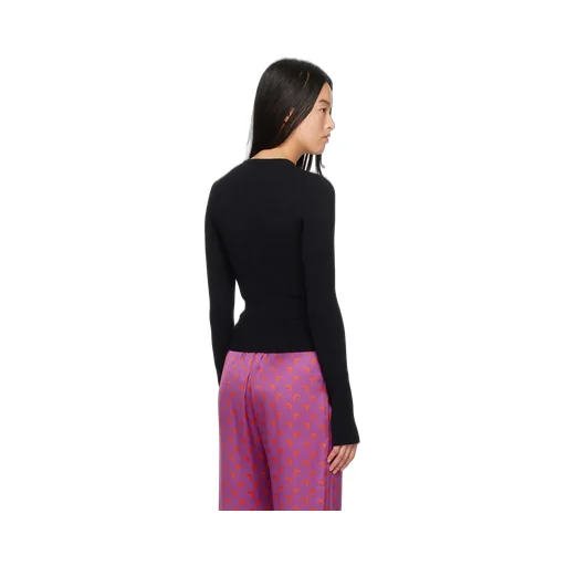 Moon Embroidered Pullover