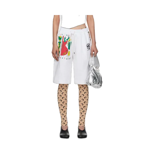 Elastic Drawstring Shorts
