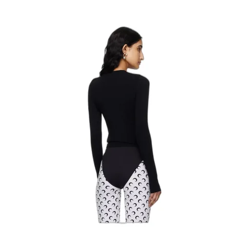 Rib Round-Neck Sweater