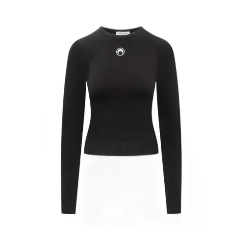 Moon Embroidered Pullover