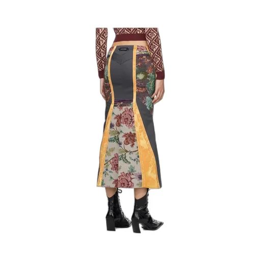 Regenerated Double Pocket Skirt