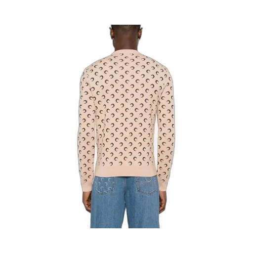 Moon Intarsia Knit Sweater