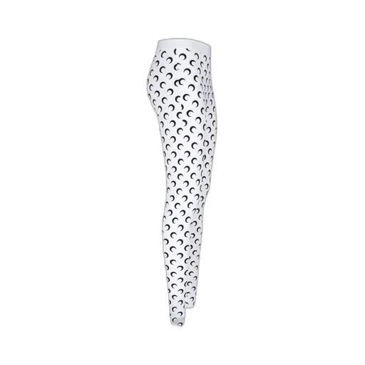 Moon Printed Skinny-Cut Leggings