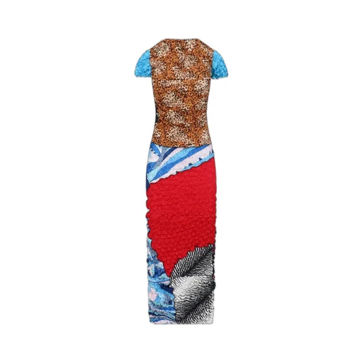 Panelled Midi Dress